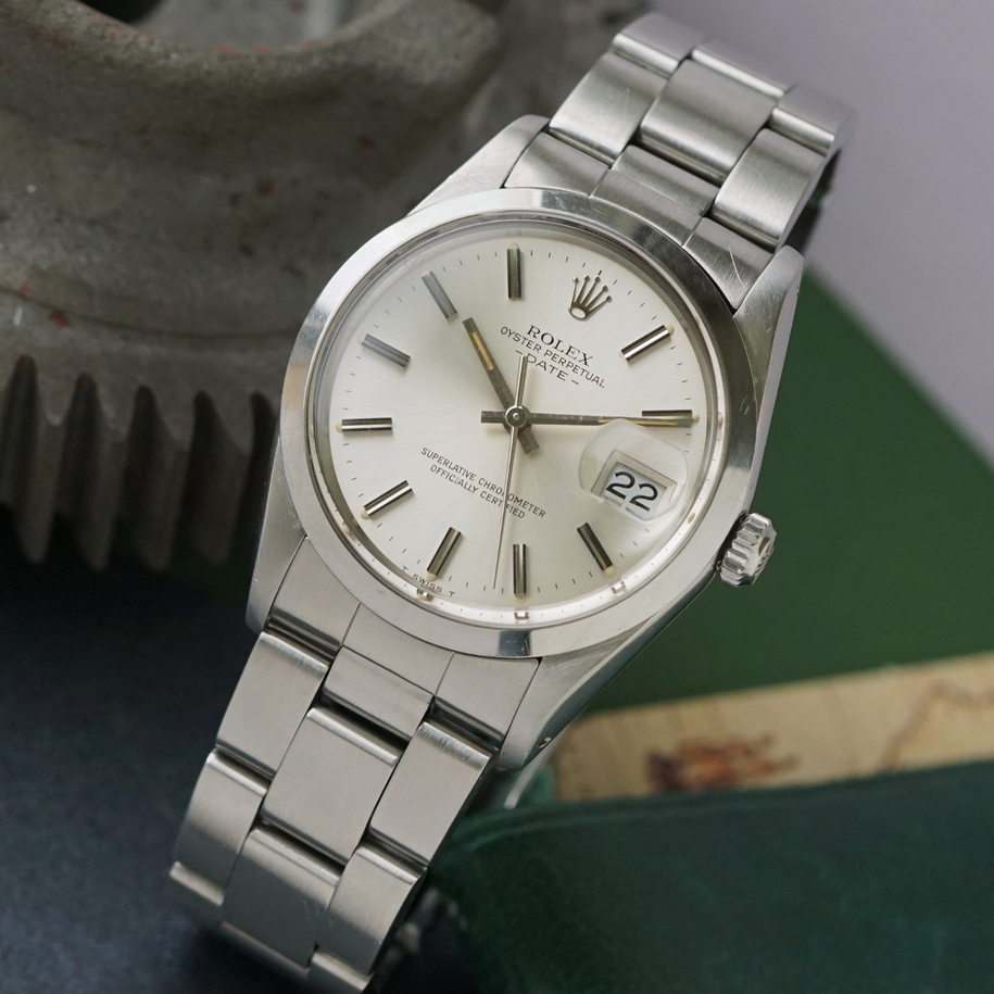 Rolex 1987 Date 15000 Oyster Perpetual Stainless Steel | Paper | Box