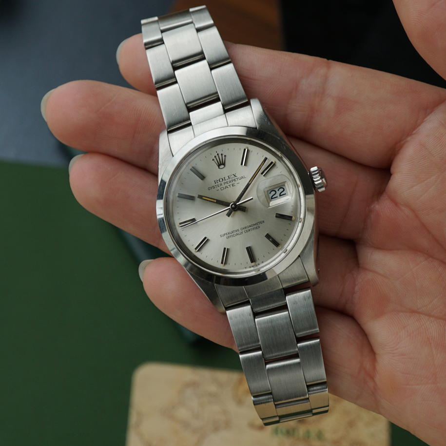 Rolex 1987 Date 15000 Oyster Perpetual Stainless Steel | Paper | Box