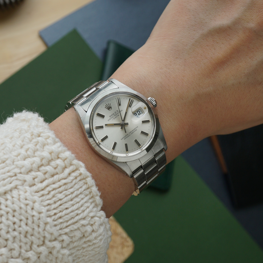 Rolex 1987 Date 15000 Oyster Perpetual Stainless Steel | Paper | Box