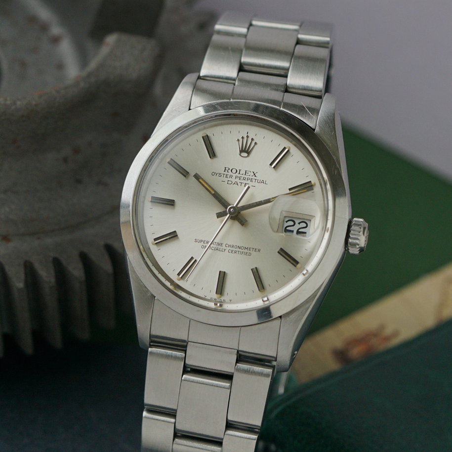 Rolex 1987 Date 15000 Oyster Perpetual Stainless Steel | Paper | Box