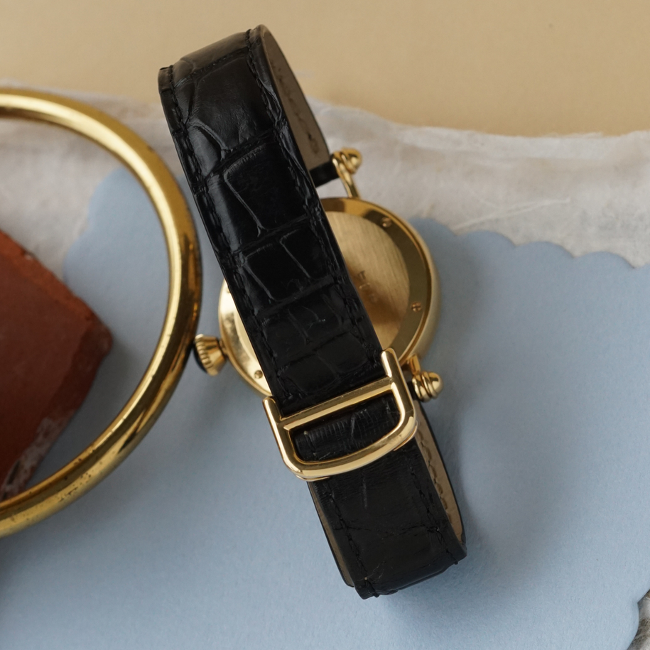 Cartier Diabolo Large Date 14200 Yellow Gold 2000s Quartz