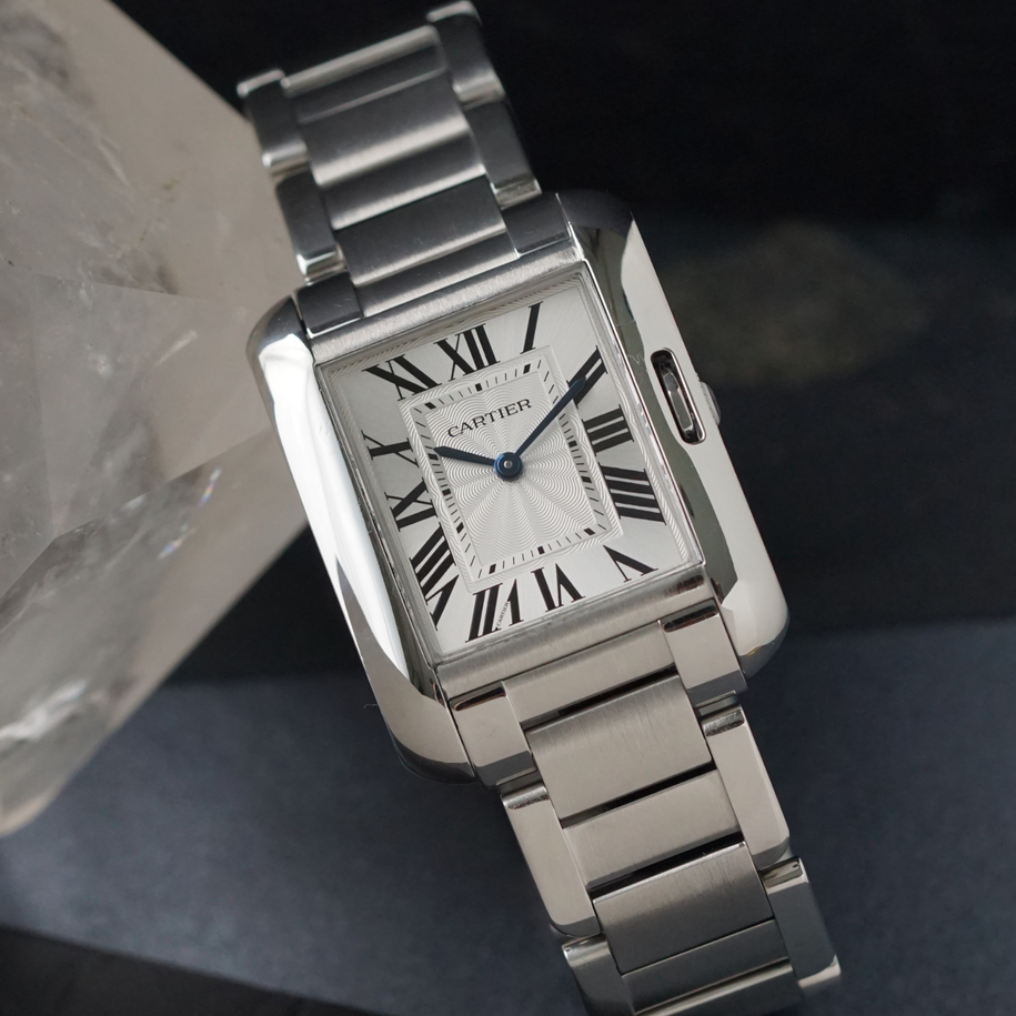 Cartier Tank Anglaise Medium W5310044 Stainless Steel