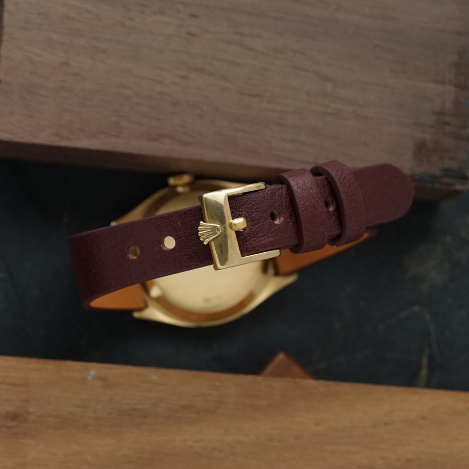 Rolex Cellini Cushion Watch Ref. 4129 in 18k Yellow Gold Circa 1975