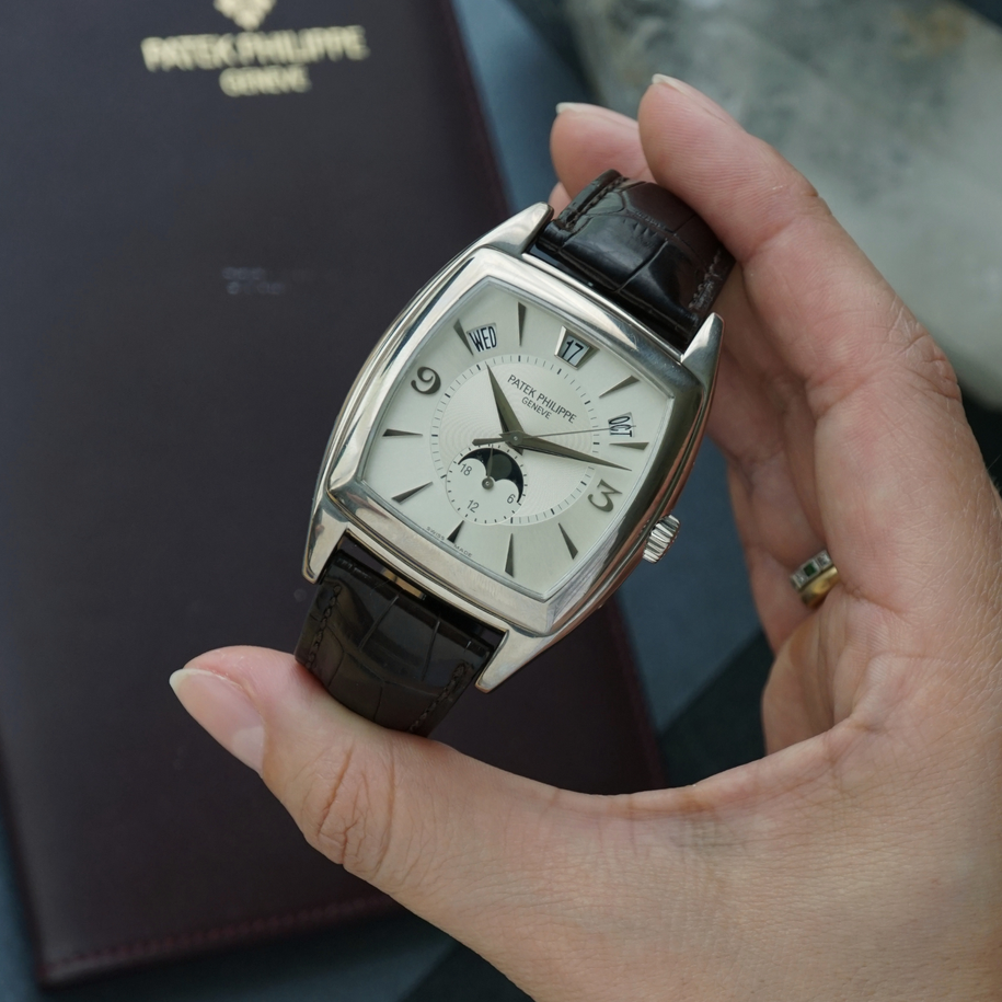 Patek Philippe Gondolo Calendario Ref. 5135G White Gold | 2005 Papers