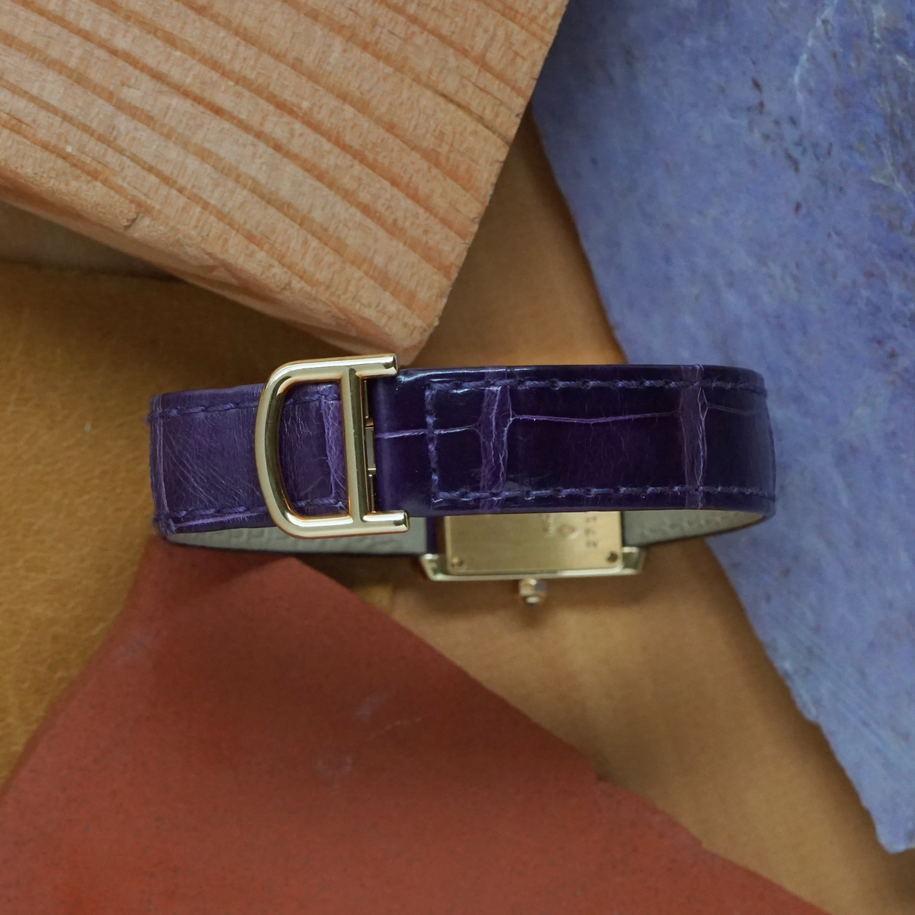Cartier Small Tank Francaise Diamonds WE100131 Yellow Gold