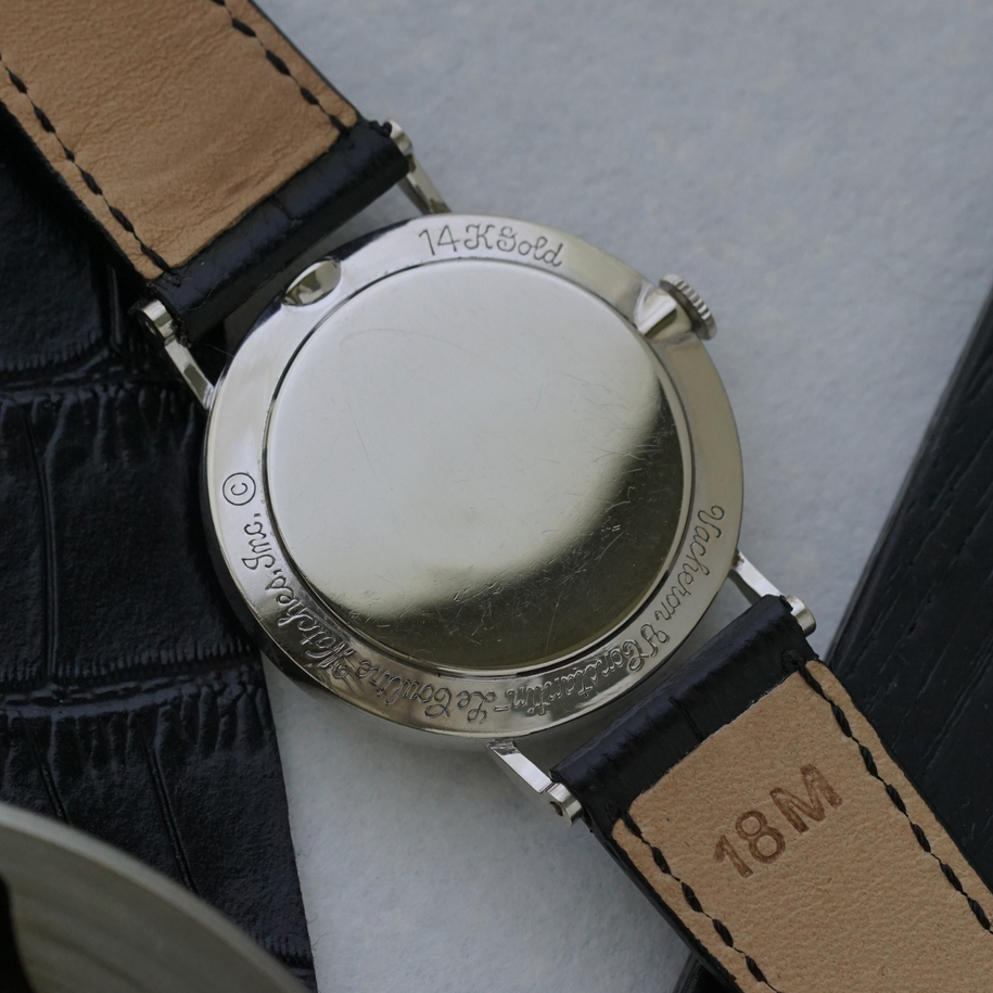 LeCoultre for Vacheron & Constantin–LeCoultre U.S. Market Mystery Dial Watch, circa 1950s