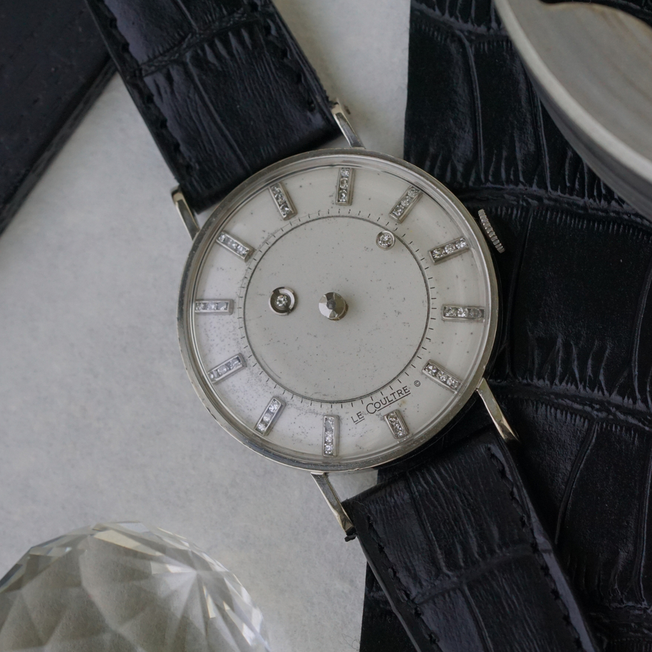 LeCoultre for Vacheron & Constantin–LeCoultre U.S. Market Mystery Dial Watch, circa 1950s