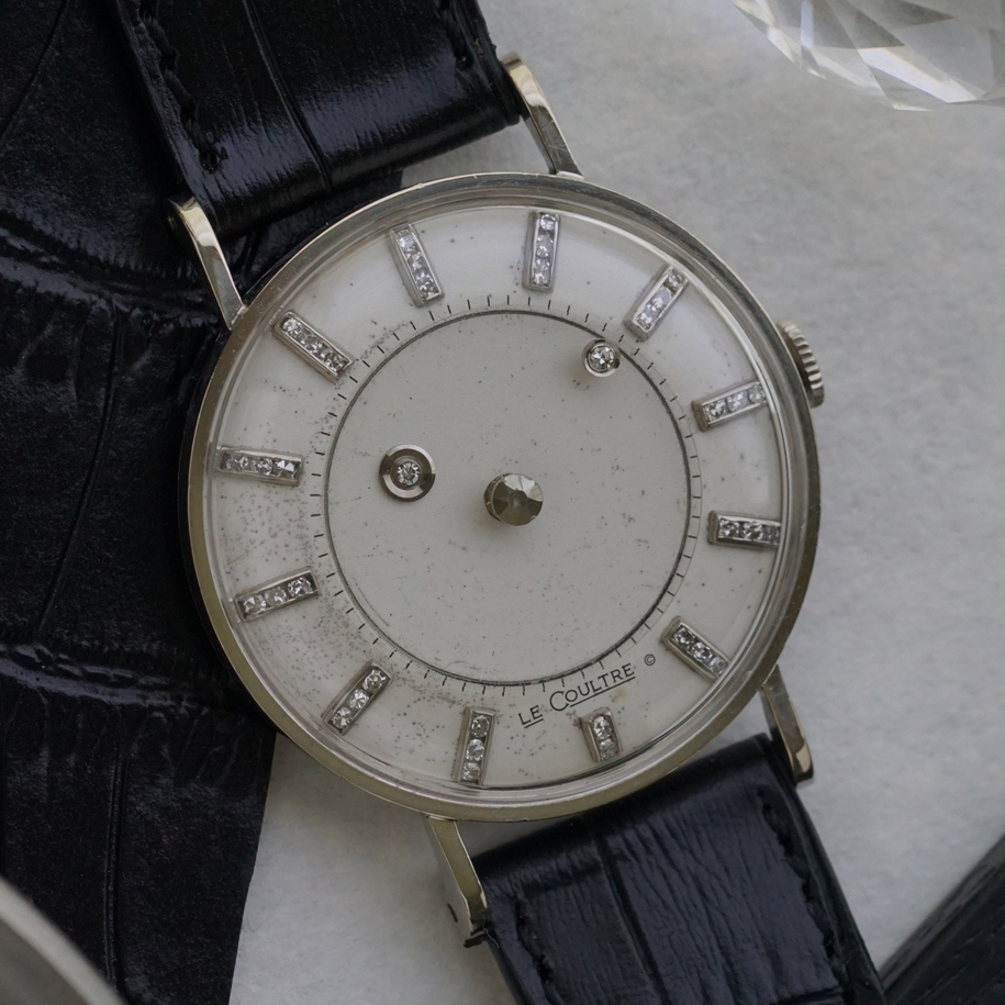 LeCoultre for Vacheron & Constantin–LeCoultre U.S. Market Mystery Dial Watch, circa 1950s