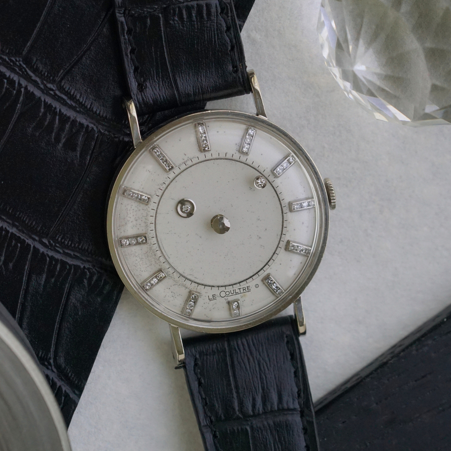LeCoultre for Vacheron & Constantin–LeCoultre U.S. Market Mystery Dial Watch, circa 1950s