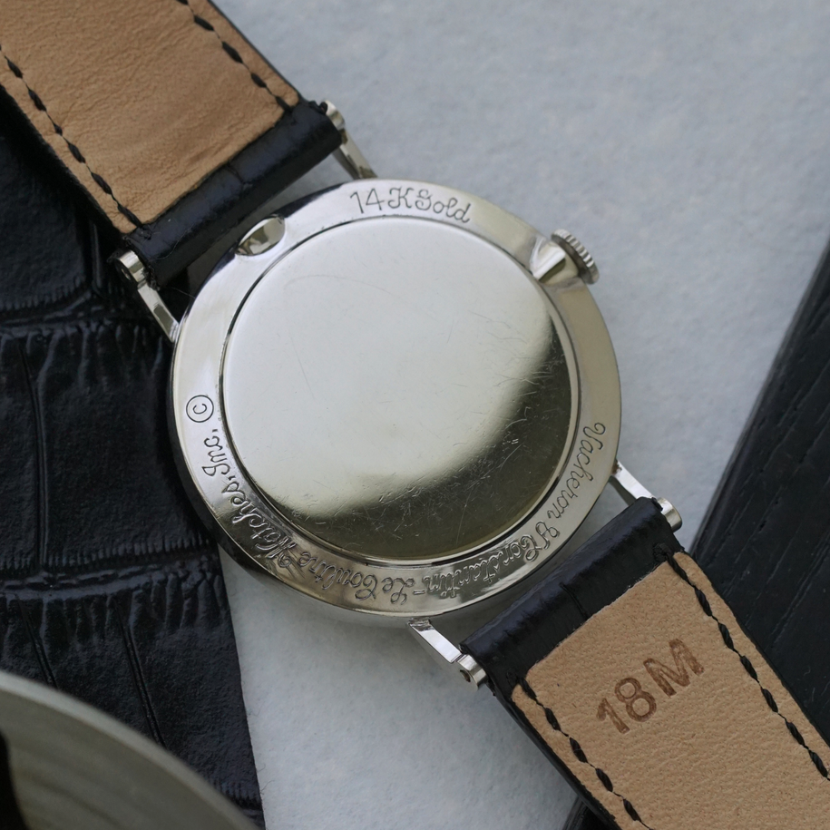 LeCoultre for Vacheron & Constantin–LeCoultre U.S. Market Mystery Dial Watch, circa 1950s