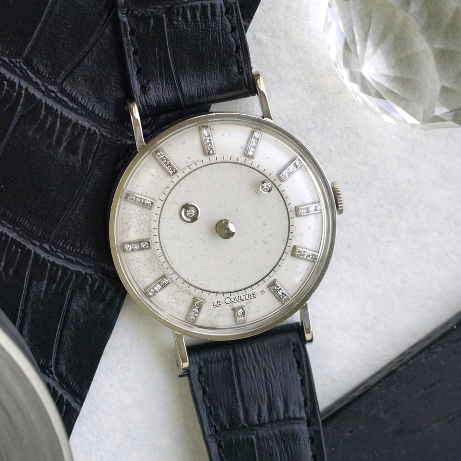 LeCoultre for Vacheron & Constantin–LeCoultre U.S. Market Mystery Dial Watch, circa 1950s