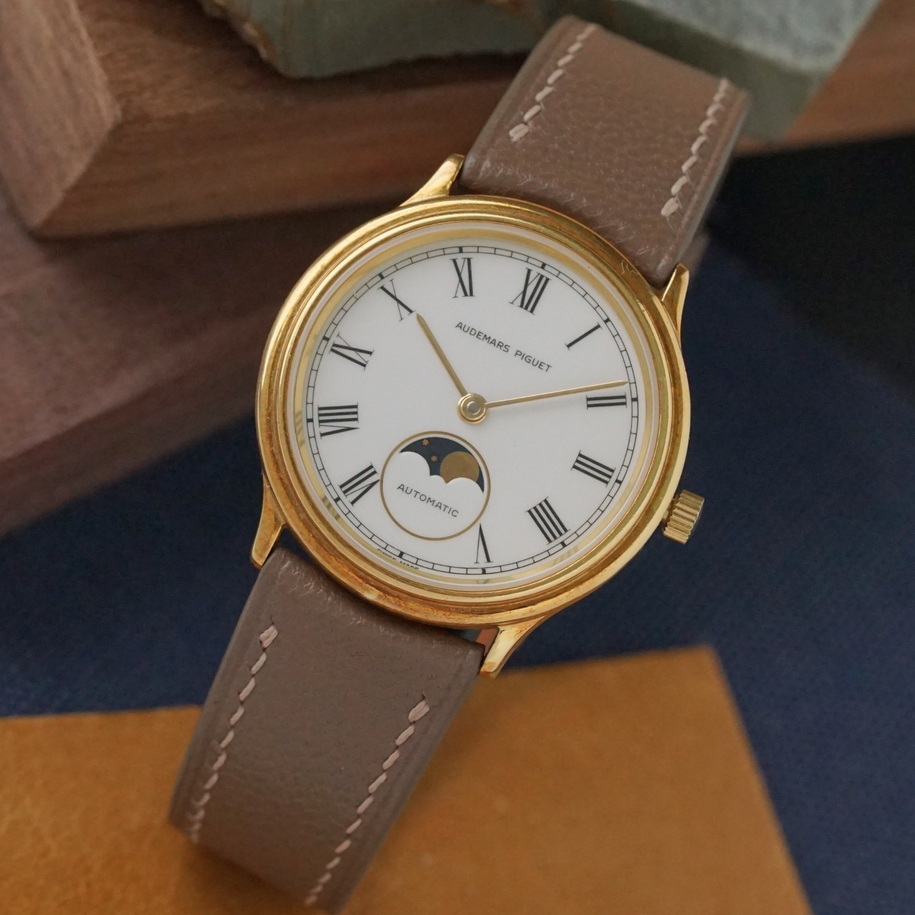 Audemars Piguet Classique Moon Phase Automatic Yellow Gold, 1980s