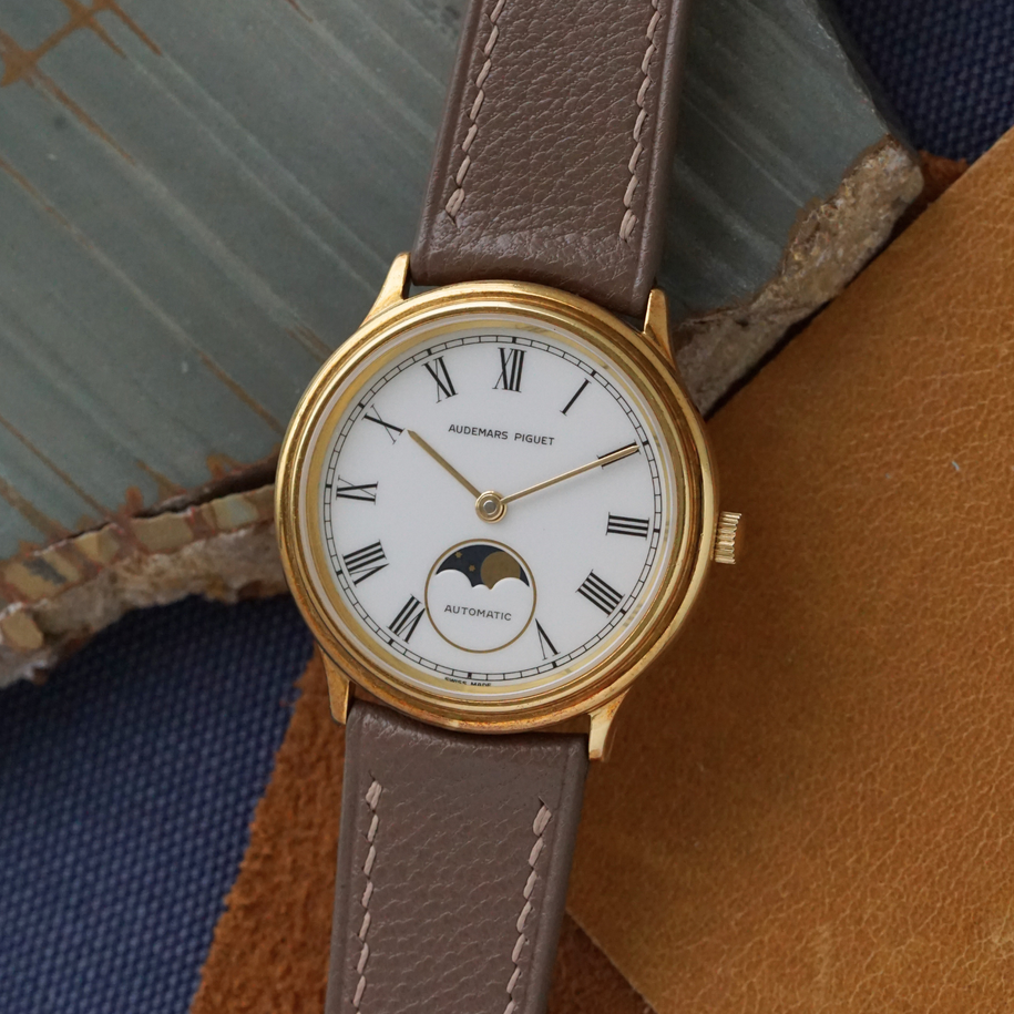Audemars Piguet Classique Moon Phase Automatic Yellow Gold, 1980s