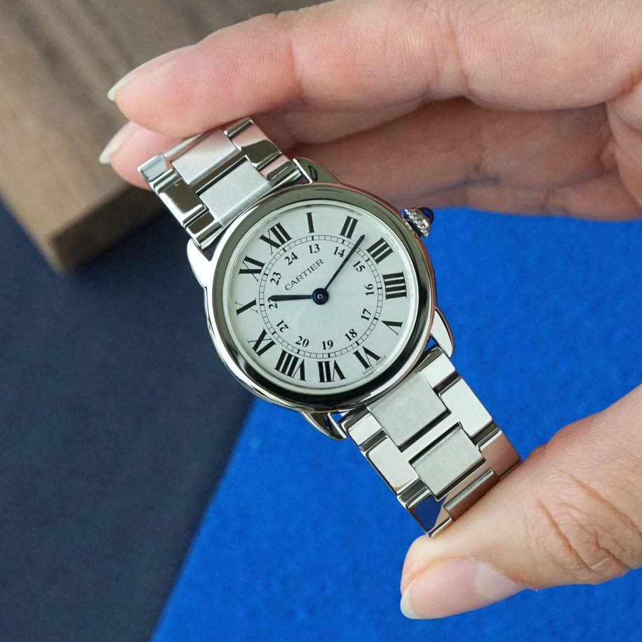 Cartier Ronde Solo Small W6701004 Stainless Steel 29mm Quartz