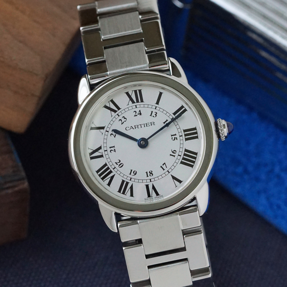 Cartier Ronde Solo Small W6701004 Stainless Steel 29mm Quartz