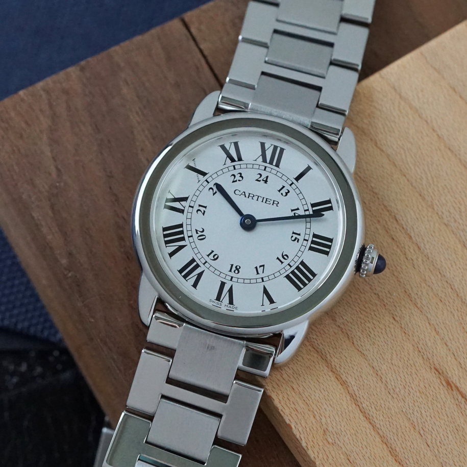 Cartier Ronde Solo Small W6701004 Stainless Steel 29mm Quartz
