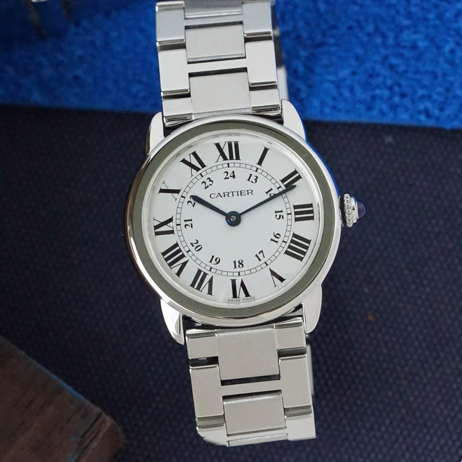 Cartier Ronde Solo Small W6701004 Stainless Steel 29mm Quartz
