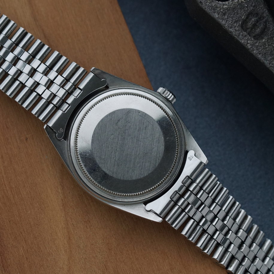 Rolex Vintage Datejust Ref. 1603 Grey Dial Stainless Steel Jubilee, Circa 1972