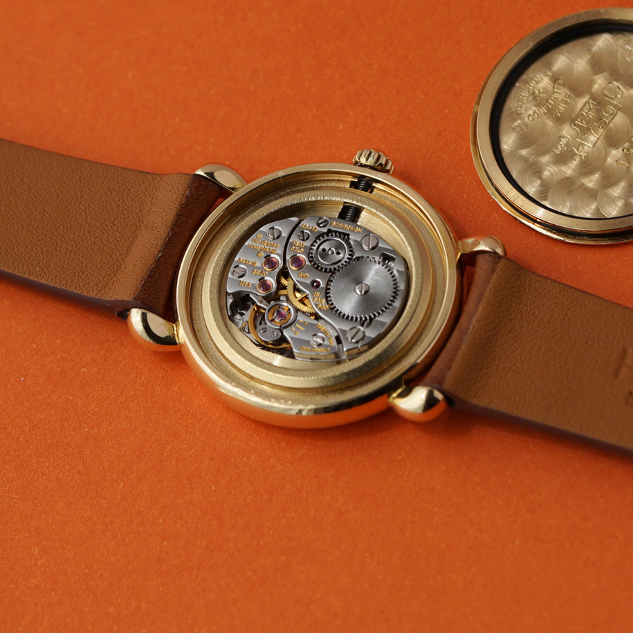 1980s Vacheron Constantin 15084 18k Gold Sigma Dial Manual Wind w/ 18k Maltese Buckle