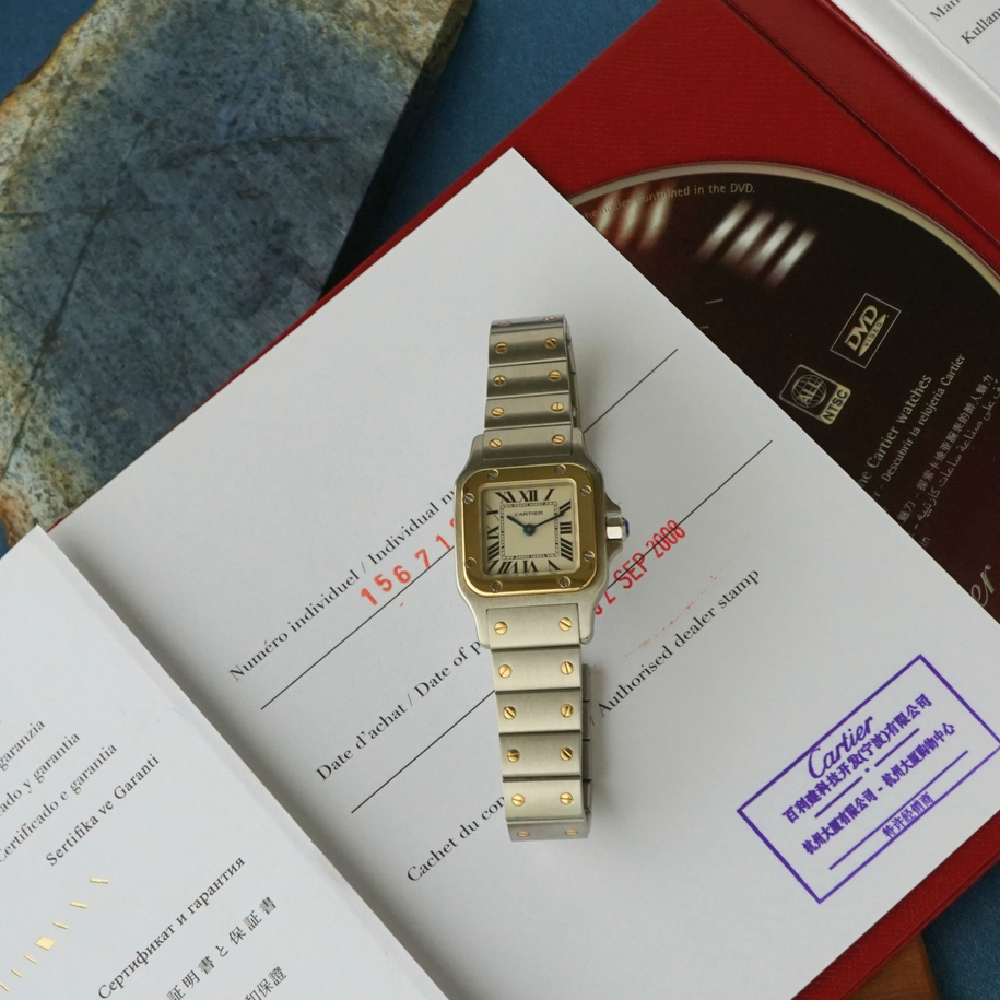 Cartier-santos-galbee-two-tone-quartz-paper