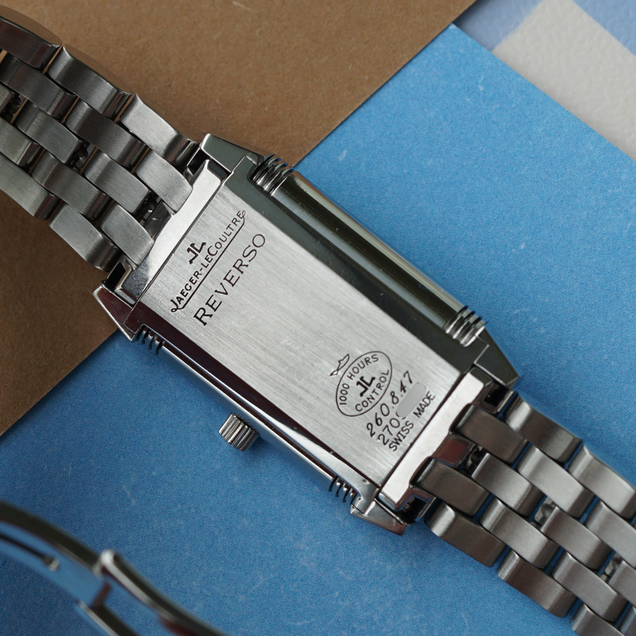 Jaeger-LeCoultre Reverso Small Quartz Stainless Steel Bracelet Watch