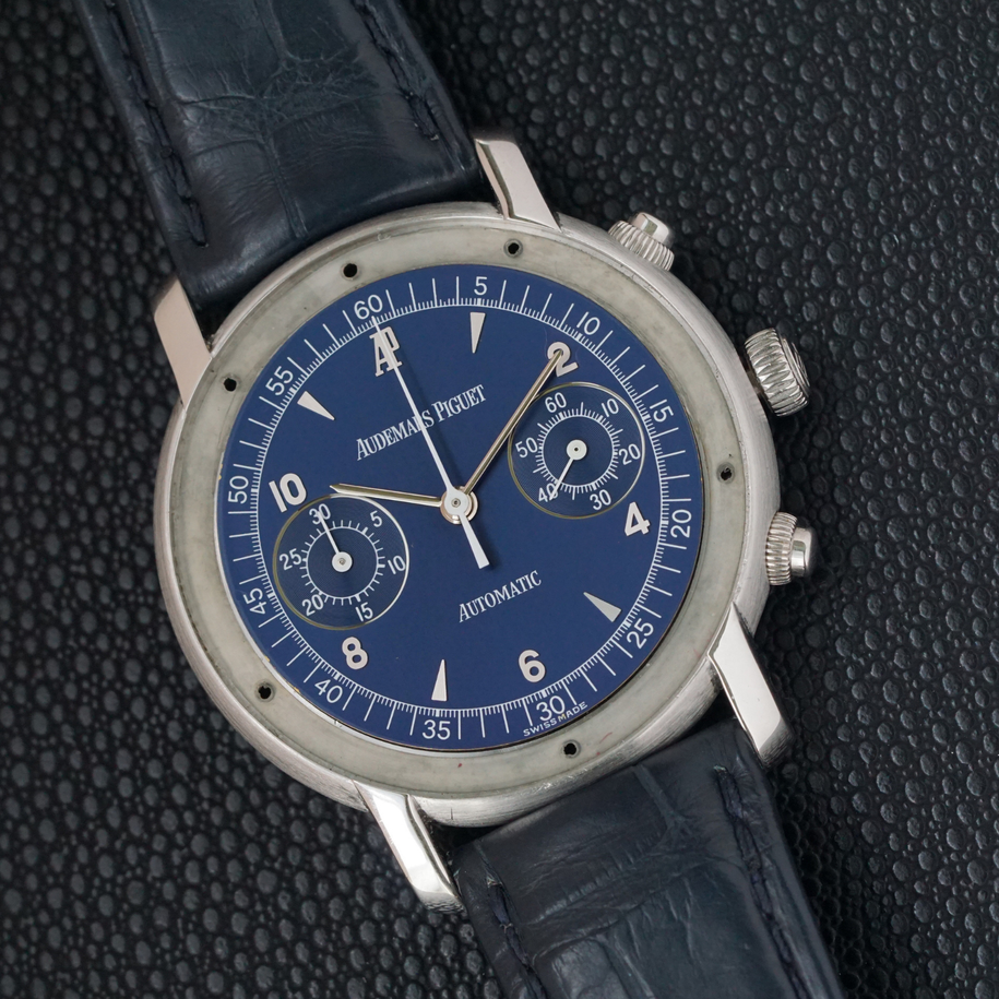 Audemars Piguet Jules Audemars Chronograph 25859BC 18k White Gold 1990s