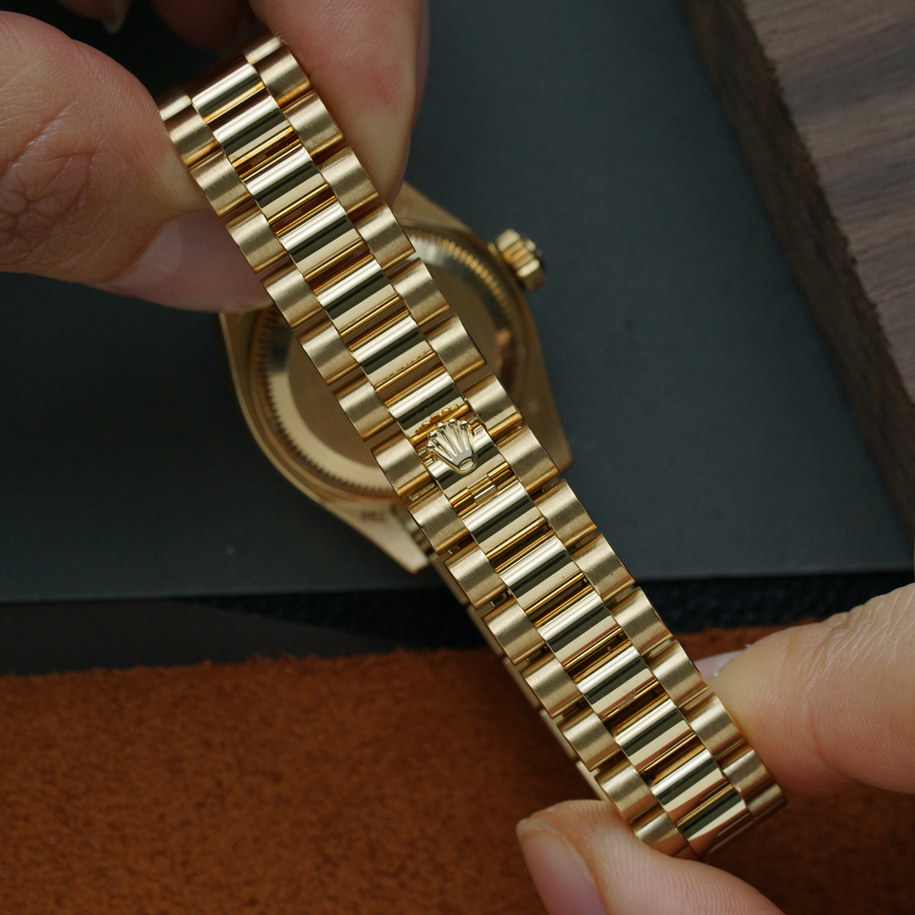Rolex Lady-Datejust 179178 18k Yellow Gold | 2004 Papers