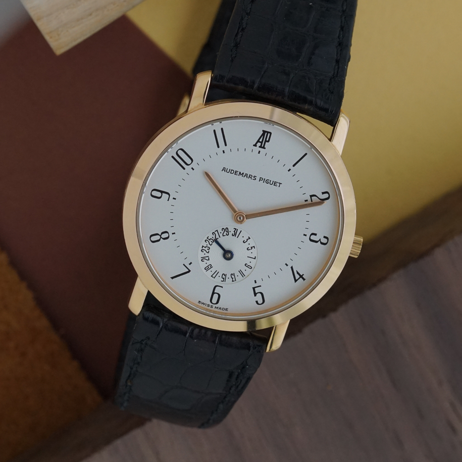 1980s Audemars Piguet Calendar 18k Rose Gold BA25660