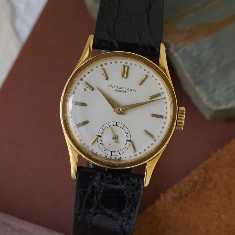 Patek Philippe Calatrava Yellow Gold 1950s