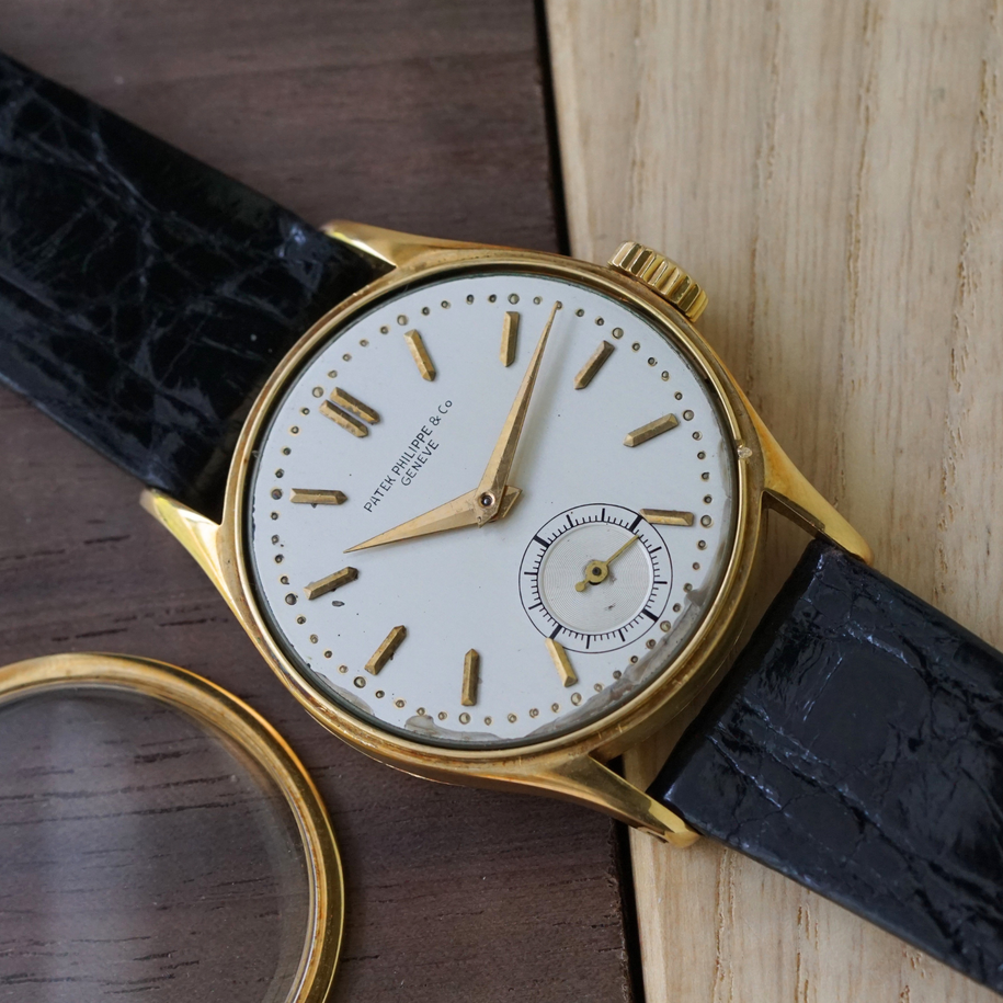 Patek Philippe Calatrava Yellow Gold 1950s