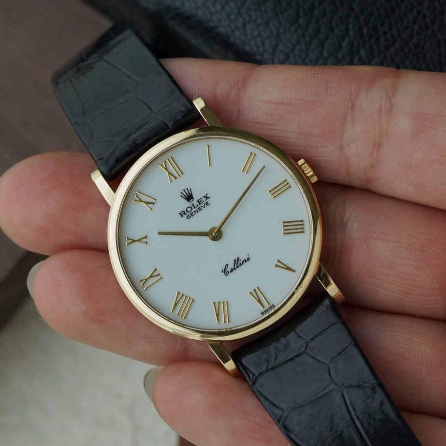 Rolex Cellini 5112 18k Yellow Gold 2001 Papers