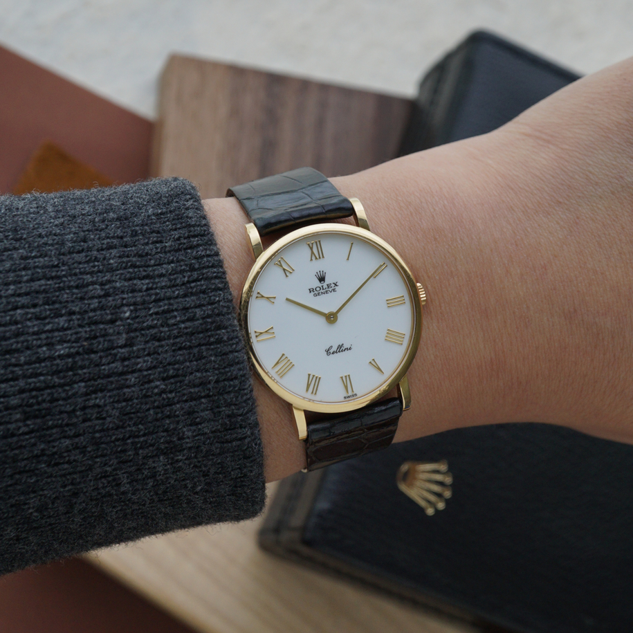 Rolex Cellini 5112 18k Yellow Gold 2001 Papers
