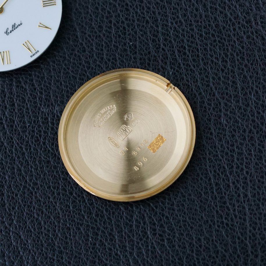 Rolex Cellini 5112 18k Yellow Gold 2001 Papers