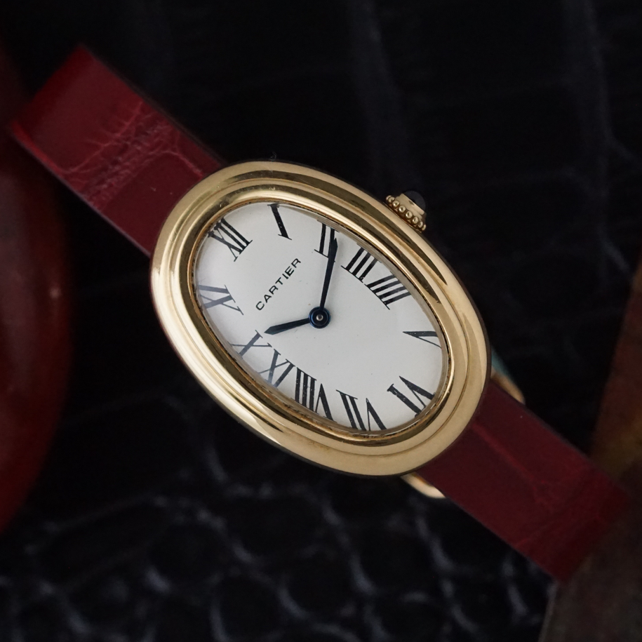 Cartier Baignoire 18k Yellow Gold