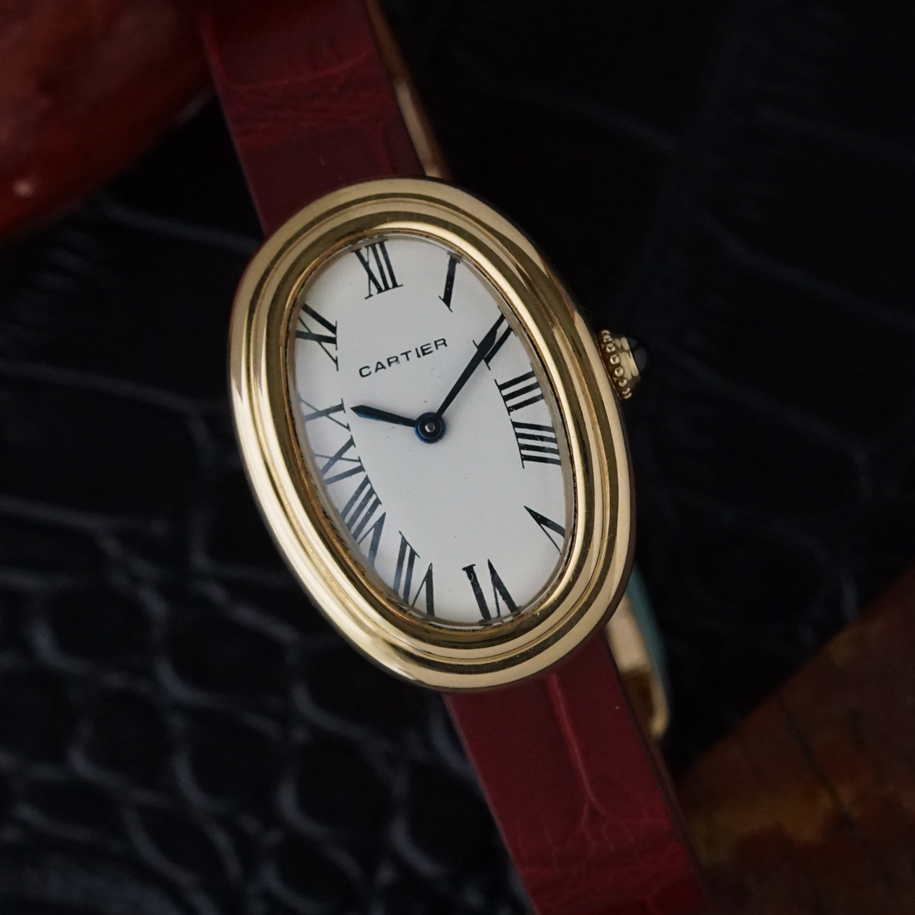 Cartier Baignoire 18k Yellow Gold