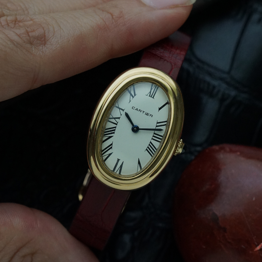 Cartier Baignoire 18k Yellow Gold