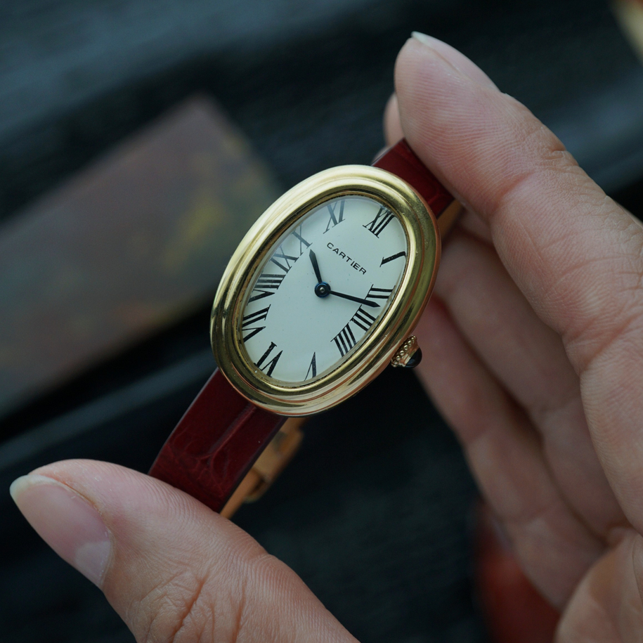 Cartier Baignoire 18k Yellow Gold