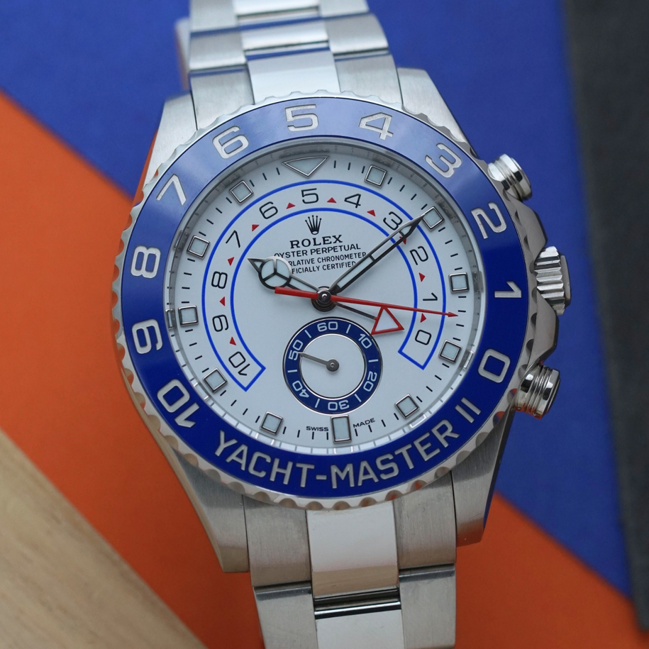 Rolex Yacht-Master II Ref. 116680 Stainless Steel 2018 Card