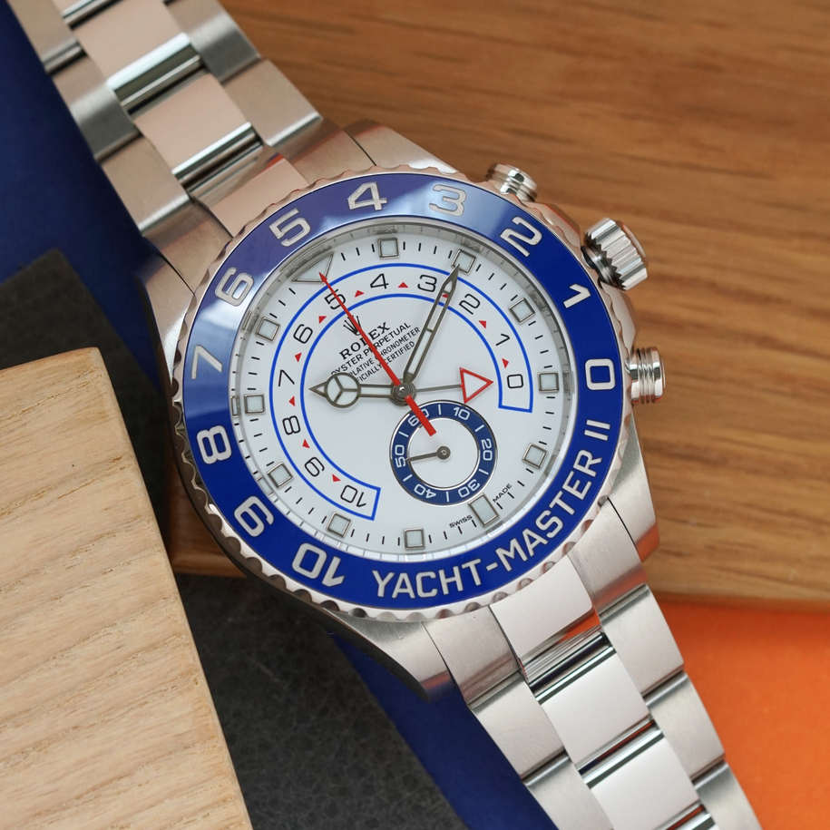 Rolex Yacht-Master II Ref. 116680 Stainless Steel 2018 Card