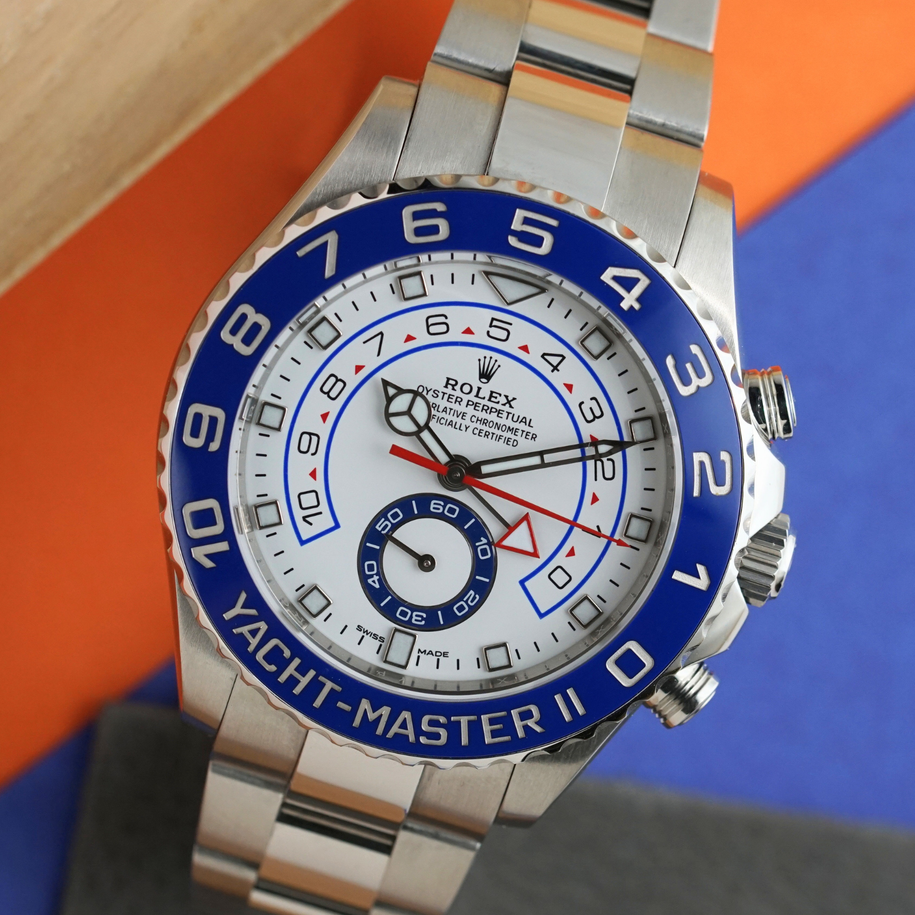 Rolex Yacht-Master II Ref. 116680 Stainless Steel 2018 Card