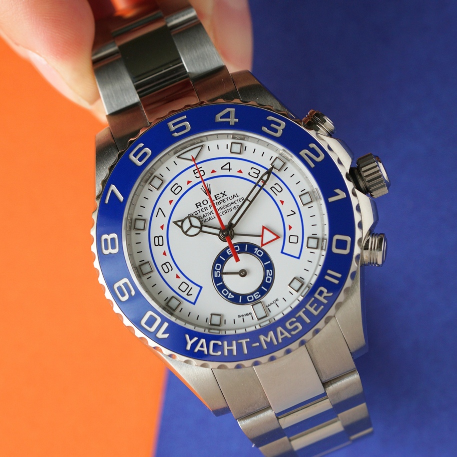 Rolex Yacht-Master II Ref. 116680 Stainless Steel 2018 Card