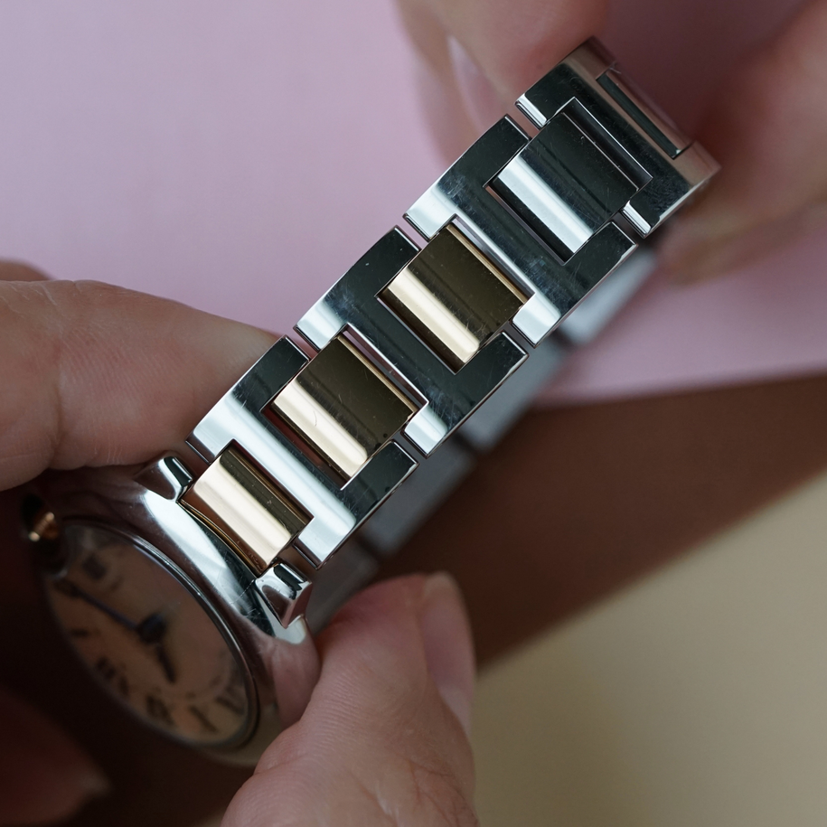 Cartier Ballon Mother of Pearl Rose Gold Stainless Steel W6920034