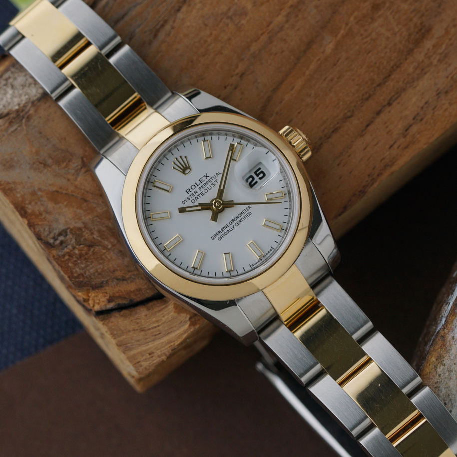 Rolex Datejust 179163 26mm Oyster Two-Tone Bracelet