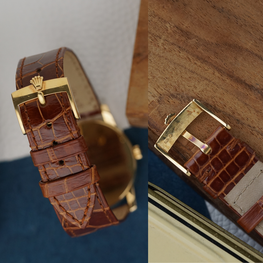 Rolex Cellini 5116/8 Yellow Gold 32mm 2004 Papers