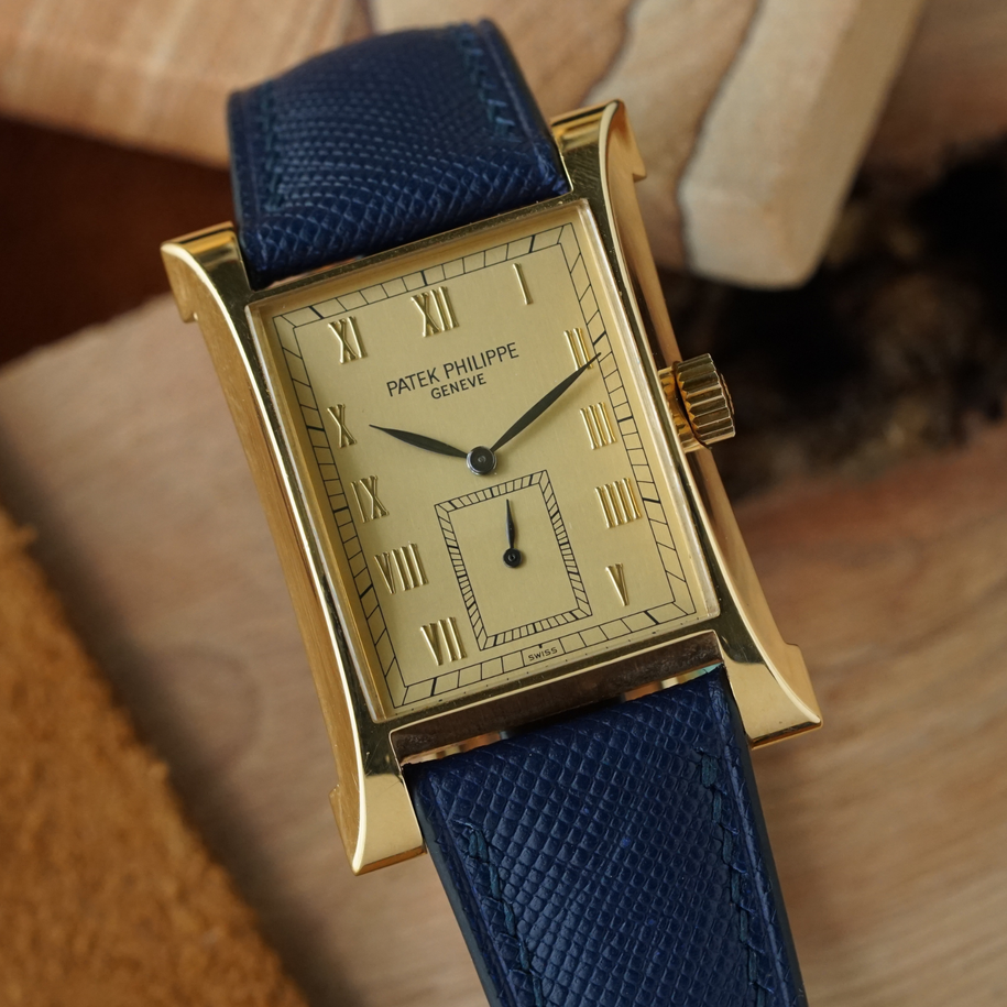 Patek Philippe Pagoda 5500 Eiffel Tower 18k Yellow Gold 1997