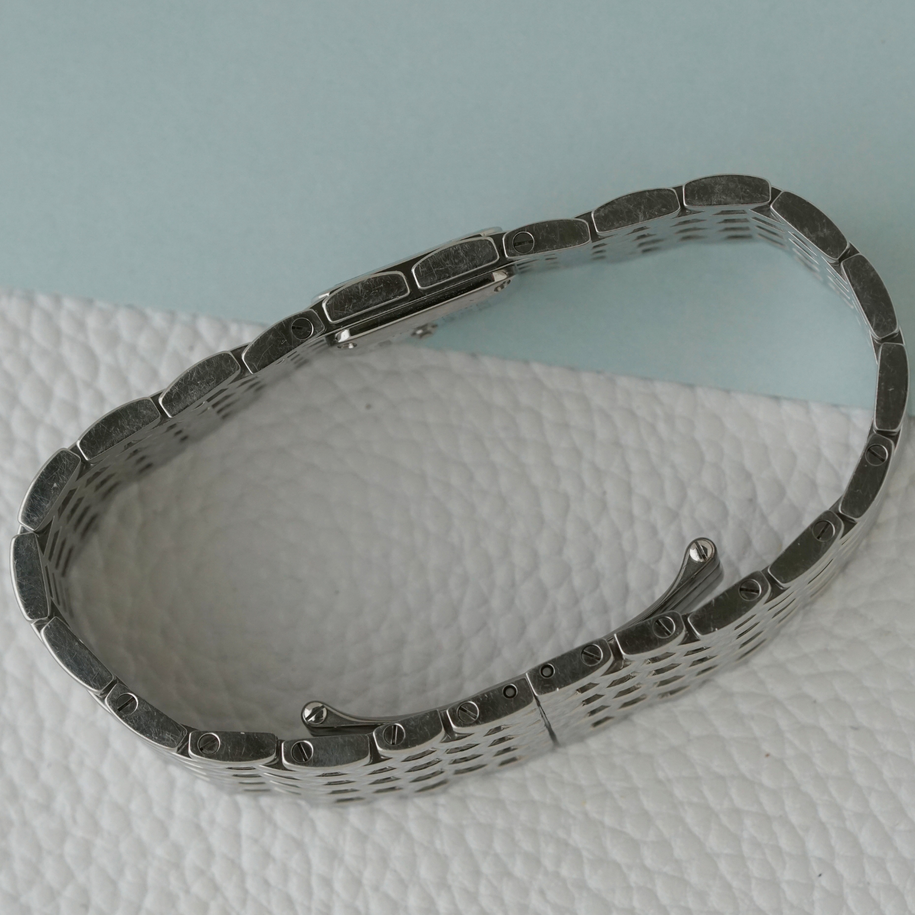 Cartier Panthere Ruban Blue Mother of Pearl Stainless Steel Bracelet