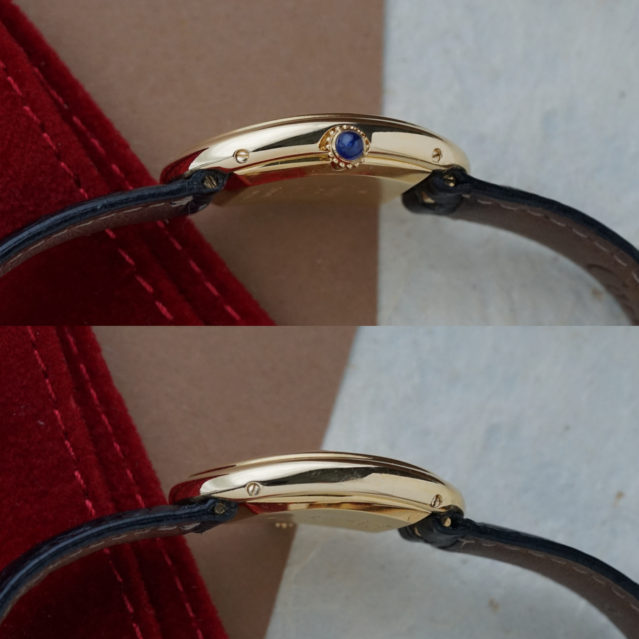 Cartier Baignoire 18k Yellow Gold Cartier Serviced