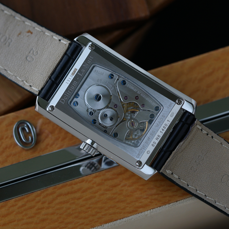 Concord Delirium La Nuit 18k White Gold 60 N6 1460.1 Manual Wind circa 2005–2008