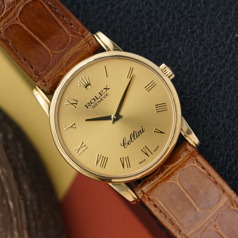 Rolex Cellini 5116 18k Yellow Gold Complete 2005