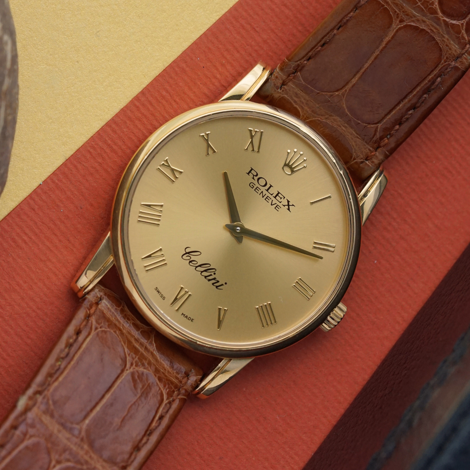 Rolex Cellini 5116 18k Yellow Gold Complete 2005